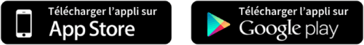 Télécharger l'appli sur l'App Store ou Google Play